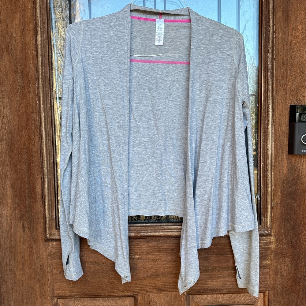 Gray Ivivva wrap top